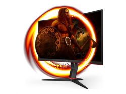 Монитор AOC C27G2ZU/BK 27inch 1920x1080 VA Curved 240Hz MPRT FreeSync Premium USB HUB SPEAKERS 1xDP 2xHDMI VESA 100x100