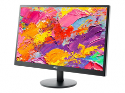 Монитор AOC LED M2470SWH (23.6'', 16:9, 1920x1080, MVA, 250 cd/m2, 50M:1, 5 ms, 178/178°, VGA, 2x HDMI, Speakers, Tilt: -5 to +25°) Black, 3y