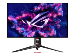 Монитор ASUS ROG Swift OLED PG32UCDM 31.5inch UHD OLED 16:9 240Hz 450cd/m2 0.03ms 2xHDMI DP USB-C USB Hub: USB 3.2 Gen1 3xUSB Type-A Black