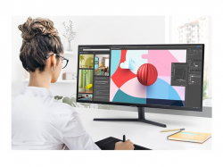 Монитор  LED Samsung LS34C500GAUXEN 34