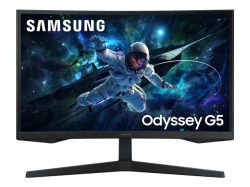 Монитор Samsung 27CG552 27" Odyssey G5 Curved VA 2560x1440 1ms 165Hz  DP HDMI Black