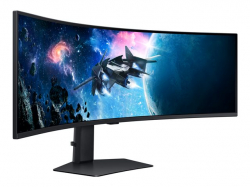 Монитор Samsung LS49CG950, 49" Odyssey G9 GAMING, Curved VA, 1000R, 240Hz, 32:9, 5120 x 1440, 450 cd/m2, Display Port, HDMI, Micro HDMI, USB Hub, Black