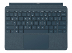 MS Surface Go Typecover Gemini Clr Commer SC Eng Intl Euro Hdwr Commercial COBALT BLUE (EN)                          