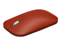 mS Surface Mobile Mouse Poppy Red/ Bluetooth 4.01/4.1/4.2/Buttons Left, right, middle button, wheel, and power (pairing button by l                          