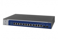 NETGEAR 12 Port 10-Gigabit/Multi-Gigabit Ethernet Easy Smart Managed Switches                          