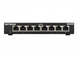 NETGEAR 8-port Gigabit Ethernet Unmanaged Switch GS308                          