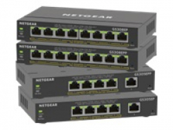 NETGEAR 8PT GE Plus Switch W/POE+                          