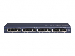 NETGEAR Gigabit Desktop Switch 16xRJ45 10/100/1000 16port Auto Uplink Lifetime Warranty                          