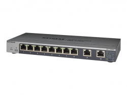 NETGEAR GS110EMX-100PES 8PT GIGE WEB UNMANAGED SWITCH WITH UPLINKS                          