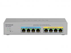 NETGEAR MS108EUP 8-Port Ultra60 PoE++ Multi-Gigabit 2.5G Ethernet Plus Switch with 230W PoE-Budget 1G/2.5G-Ports for WiFi-6-AP                          