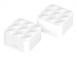 NETGEAR RBK12-100PES ORBI AC1200 ROUTER Dual-Band WiFi Mesh System + 1 Satellite RBK12                          