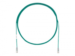 PANDUIT Copper Patch Cord Category 6 Performance 28 AWG UTP Green CM LSZH Cable 4M                          