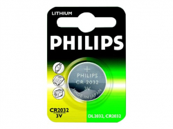 PHILIPS CR2032 3,0V Coin Blister                          