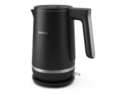 PHILIPS Double Walled Kettle Series 5000 1.7 liter black                          