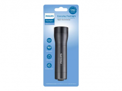 PHILIPS Flashlight LED IPX4 Up to 170 lumens 180M beam distance 4AAA batteries included PHILIPS Flashlight LED IPX4 Up to 170 lumens 180M beam distance 4AAA batteries included