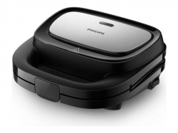 PHILIPS Sandwich maker 3 plate sets paninis sandwiches and waffles