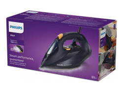 PHILIPS Steam iron series 7000 3000W 55g/min 250g steam boost SteamGlide Elite dark blue
