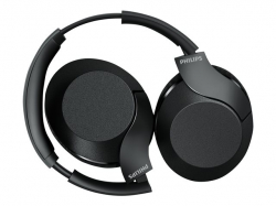 Philips Wireless Bluetooth&reg; Performance over-ear headphones, 40 mm drivers/closed-back, black                          