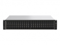 QNAP 24-Bay All-Flash NAS AMD EPYC 7302P 4xNVMe Gen3 256GB RDIMM ECCC DDR4 RAM 2x2.5GbE LAN 4x25Gb