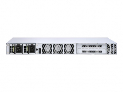 QNAP QuCPE-7012-D2166NT-64G Intel Xeon D-2166NT 8x2.5GbE RJ45 ports and 4x 10GbE SFP+ ports 1x network module 1x PCIe Gen3 x8