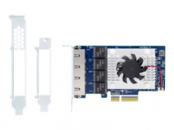 QNAP QXG-5G4T-111C Quad-Port 5GbE Multi-Gig expansion card Aquantia AQC111C Gen3 x 4 Low Profile