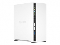 QNAP TS-233 2 bay ARM 2.0GHz Quad core 2xSATA 6Gb/s 2GB RAM on-board 1xGbE 1xUSB3.2 Gen1 and 2xUSB2.0