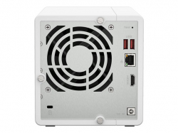 QNAP TS-364-4G 3 Bay NAS Intel N5105 4GB DDR4 SODIMM RAM SATA 6Gb/s HDMI 1.4b 2xM.2