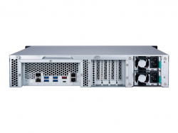 QNAP TS-877XU-RP-3600-8G 8-Ba NAS AMD Ryzen 5 3600 8GB DDR4 8x 2.5/3.5inch SATA HDD/SSD 2xGbE LAN 2x10GbE SFP+ USB3.1/3.0 300W