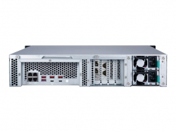 QNAP TS-h1283XU-RP-E2236-128G 12-bay QTS hero Xeon E-2236 3.4Ghz 128GB RAM 4x1GbE 4x10Gb 2x300W QNAP TS-h1283XU-RP-E2236-128G 12-bay QTS hero Xeon E-2236 3.4Ghz 128GB RAM 4x1GbE 4x10Gb 2x300W
