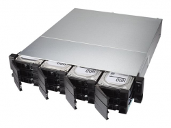 QNAP TS-h1283XU-RP-E2236-32G 12-bay QTS hero Xeon E-2236 3.4Ghz 32GB RAM 4x1GbE 4x10Gb 2x300W