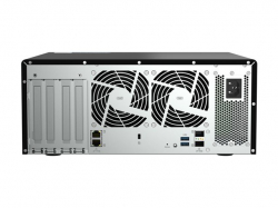 QNAP TS-h1290FX-7302P-128G 12 Bay U.2 NVMe PCIe Gen4 x4 all-flash desktop NAS AMD EPYC 16-core 7302P 128GB RDIMM ECC DDR4