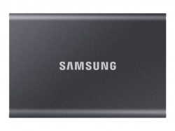 Samsung Portable SSD T7 1TB, USB 3.2, Read 1050 MB/s Write 1000 MB/s, Titan Gray