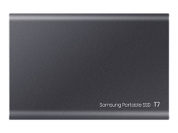 Samsung Portable SSD T7 2TB, USB 3.2, Read 1050 MB/s Write 1000 MB/s, Titan Gray