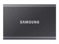Samsung Portable SSD T7 4TB, USB 3.2 Read 1050 MB/s Write 1000 MB/s, Titan Gray