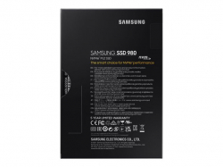 Samsung SSD 980 1TB PCIe 3.0 NVMe 1.4 M.2 V-NAND 3-bit MLC, Pablo Controller, 256-bit Encryption, Read 3500 MB/s Write 3000 MB/s