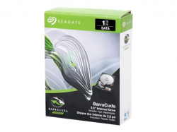 SEAGATE Barracuda 1TB HDD SATA 6Gb/s 5400rpm 2.5inch 7mm height 128MB cache BLK Retail SinglePack