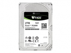 SEAGATE EXOS 7E2000 Enterprise Capacity 2.5 2TB HDD 512Emulation 7200rpm 128MB 2.5inch SAS 12Gb/s 24x7 long-term usage BLK