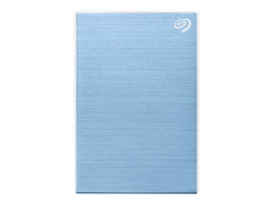 SEAGATE One Touch 2TB External HDD with Password Protection Light Blue