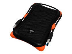SILICON POWER External HDD Armor A30 2.5inch 1TB USB 3.0 Anti-shock Black                          