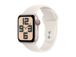 Смартчасовник APPLE Watch SE2 v3 Cellular 40mm Starlight Alu Case with Starlight Sport Band SM                          