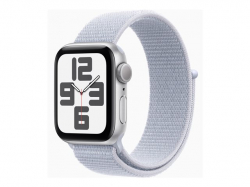 Смартчасовник APPLE Watch SE2 v3 GPS 40mm Silver Alu Case with Blue Cloud Sport Loop                          