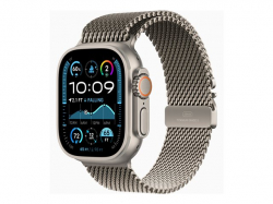 Смартчасовник APPLE Watch Ultra2 v2 Cellular 49mm Natural Titanium Case with Natural Titanium Milanese Loop S