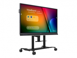 VIEWSONIC VB-STND-008 Trolley Stand Motorized Double-column up-down and Tilt Trolley Cart for 55inch-86inch VESA                          