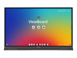 VIEWSONIC ViewBoard 53serie touchscreen 75inch UHD Android 13.0 upgrade A14 Q4 IR 450 nits 4x USB-C NFC reader 2x20W + sub 20W