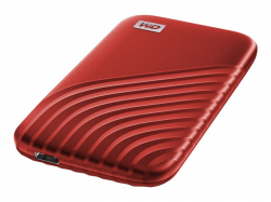 WD My Passport SSD 1TB Red Cross Compatible USB 3.2 Gen-2 and USB-C 1050MB/s Read 1000MB/s Write PC Mac Compatiable