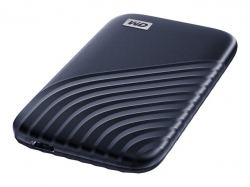 WD 2TB My Passport SSD - Portable SSD, up to 1050MB/s Read and 1000MB/s Write Speeds, USB 3.2 Gen 2 - Midnight Blue