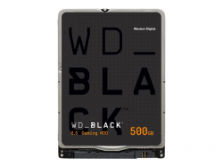 WD Black Mobile 500GB HDD 7200rpm SATA serial ATA 6Gb/s 64MB cache 2.5inch 7mm Heigth RoHS compliant internal Bulk