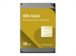 WD Gold 18TB HDD 7200rpm 6Gb/s sATA 512MB cache 3.5inch intern RoHS compliant Enterprise Bulk