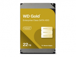 WD Gold Enterprise Class 22TB SATA 6Gb/s HDD 3.5inch internal 7200Rpm 512MB Cache 24x7 Bulk