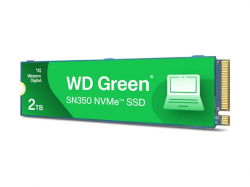 WD Green SN350 NVMe SSD 2TB M.2 2280 PCIe Gen3 8Gb/s